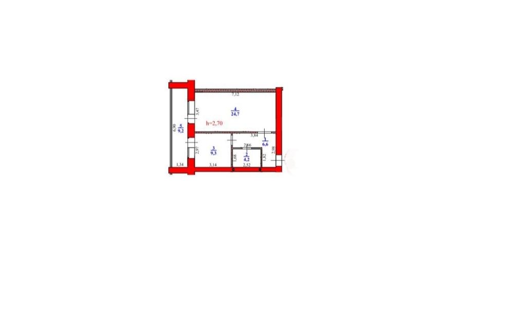 Продам 1 ком квартиру р-н Зачаганск