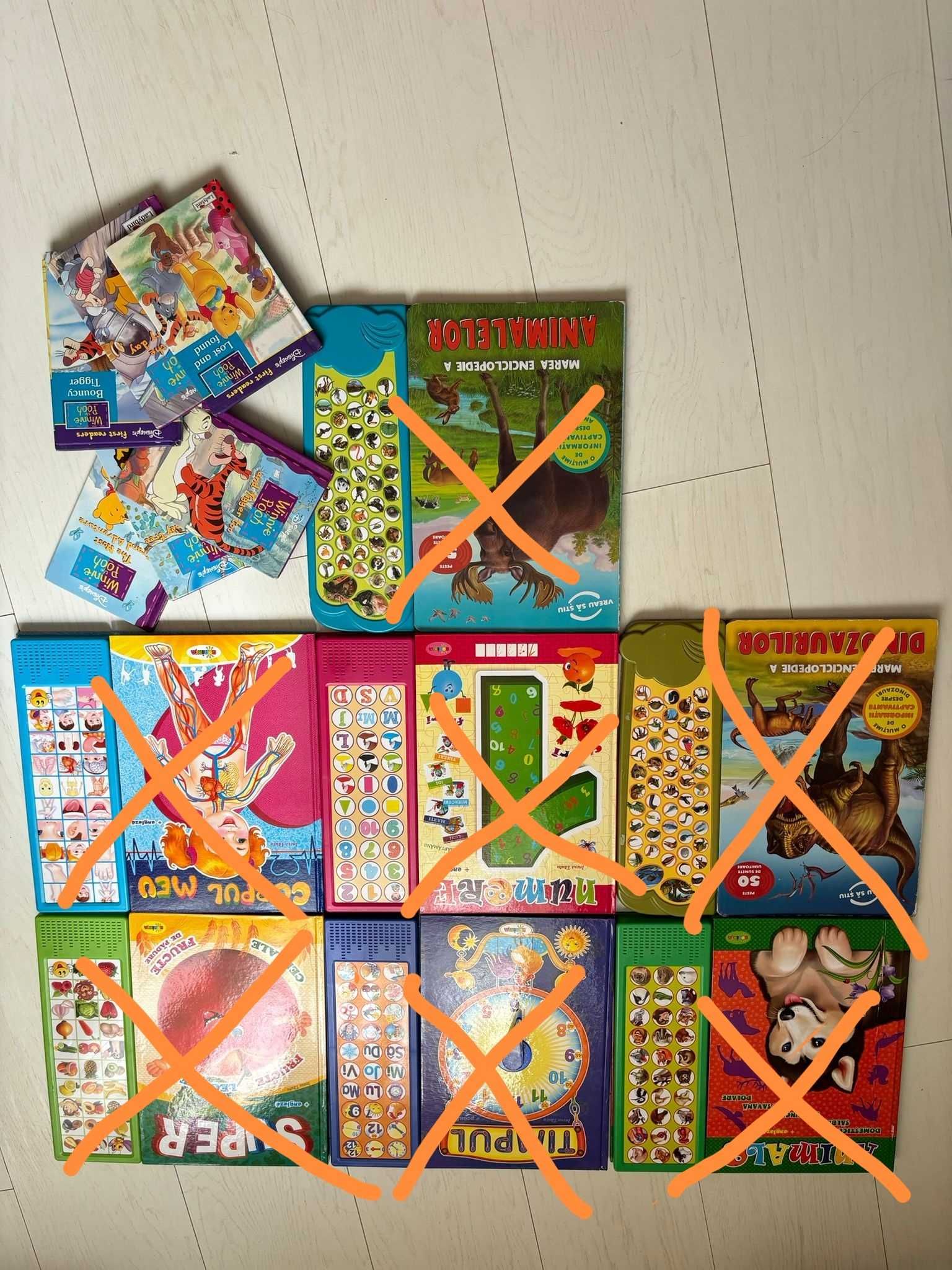 Lot jocuri/puzzle/carti clapete copii