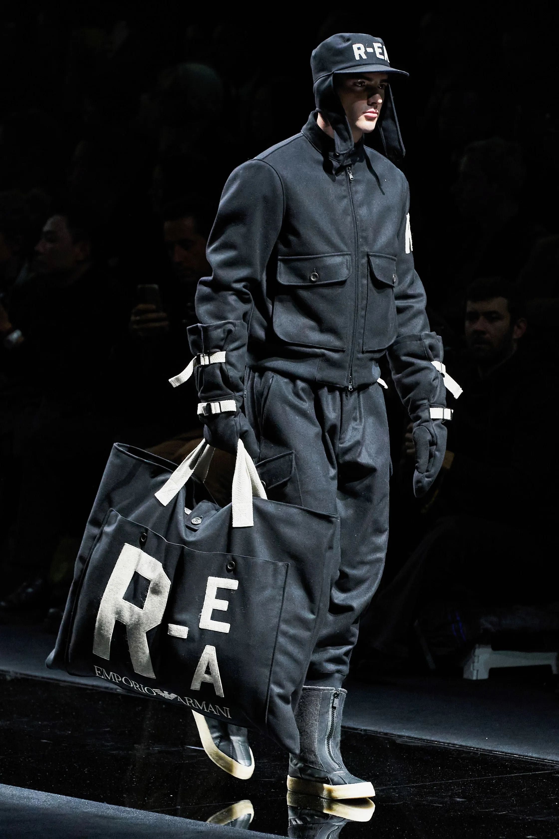 НАМАЛЕНИЕ - EMPORIO ARMANI - М - вълнен бомбър