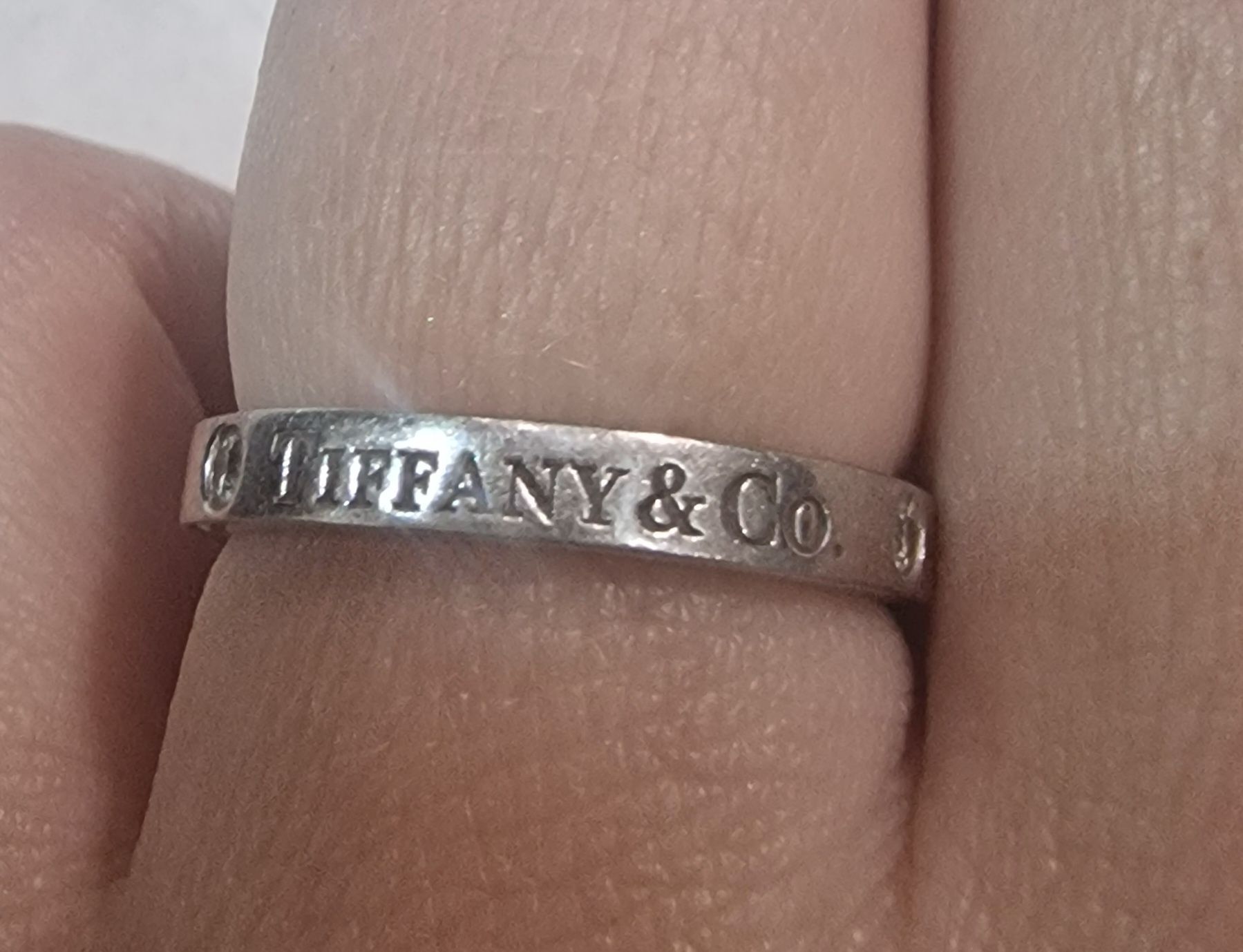 Кольцо Tiffany платина с бриллиантами