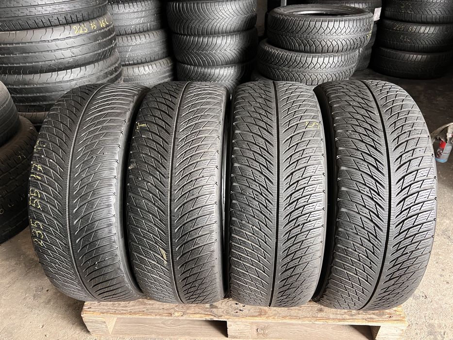 4 anvelope iarna 235/55/17 , Michelin , DOT 2020 , 6 mm