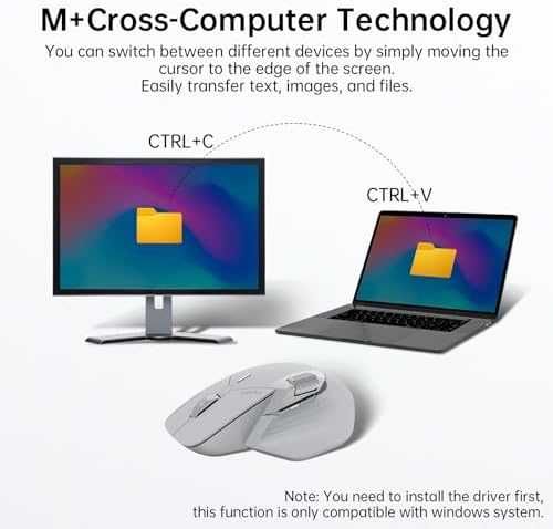 Нова Rapoo MT760 безжична мишка с програмируеми бутони и Qi зареждане