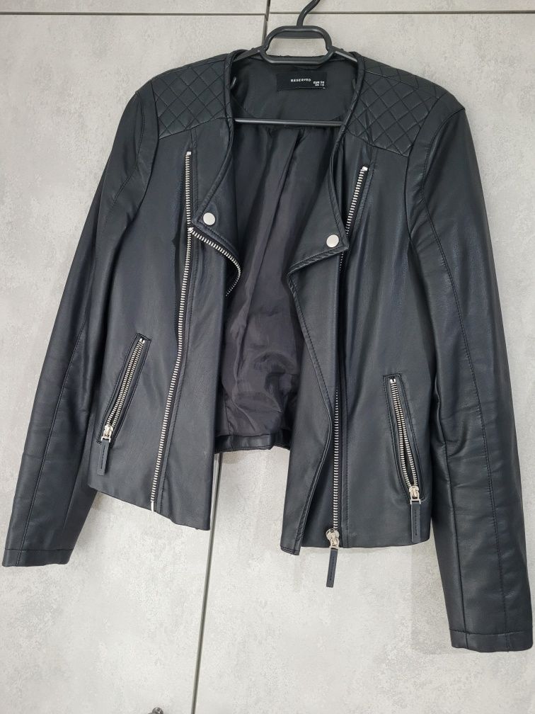Geaca imitatie piele Rezerved