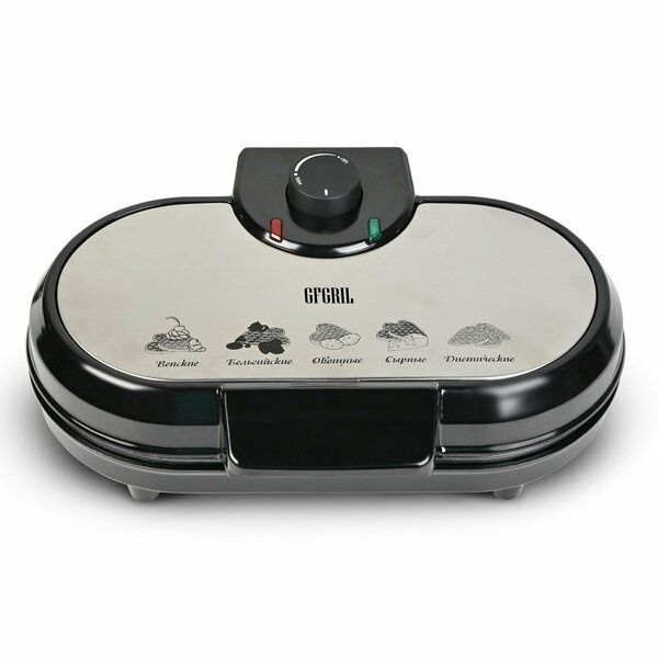 Электрическая вафельница для венских и бельгийских вафель GFGRIL GFW-0