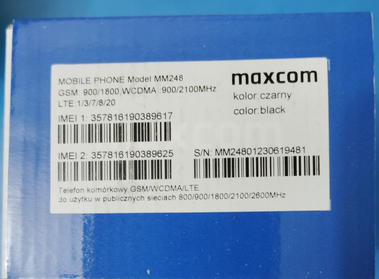 Telefon Maxcom MM 248 cu taste