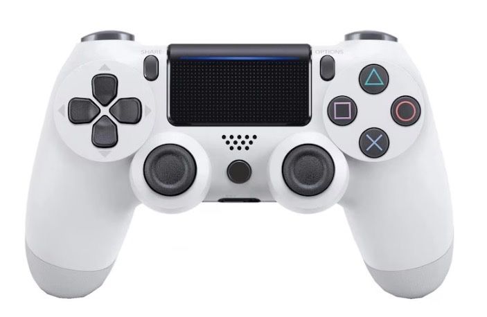 !!!НОВ!!! Контролер за ps4 цвят бял идва с зарядно