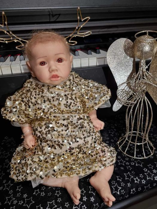 Un Craciun Magic un Bebe Silicon real. Original. Stanta