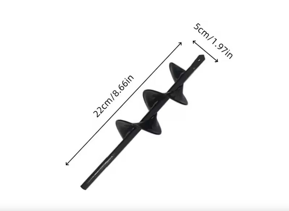 Шнековый бур 22х5 см