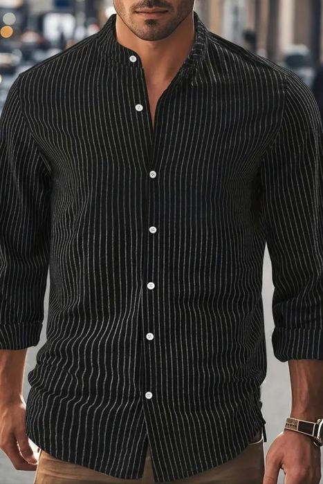 Мужская рубашка в полоску новая