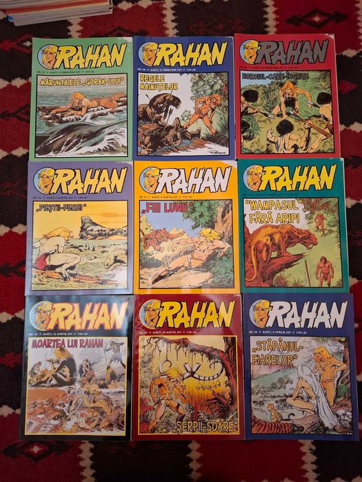 COLECȚIE COMPLETĂ RAHAN  (56 de Numere) 2010