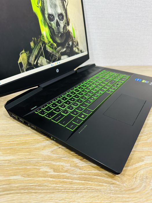 HP Pavilion Gaming Core i5-11Gen+RTX3050Ti Большой 17,3 Дисплей 144Mhz