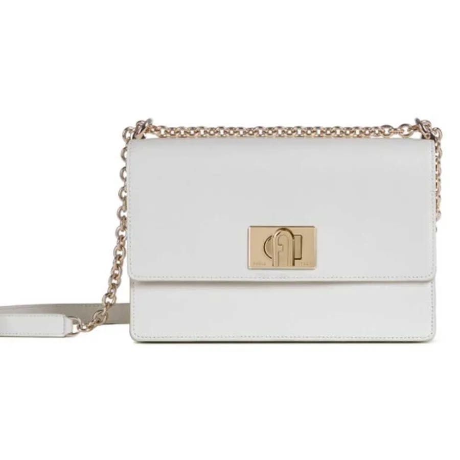 Дамска чанта FURLA 1927 Бяла - НОВА