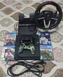 Play Station 4 cu set de volan