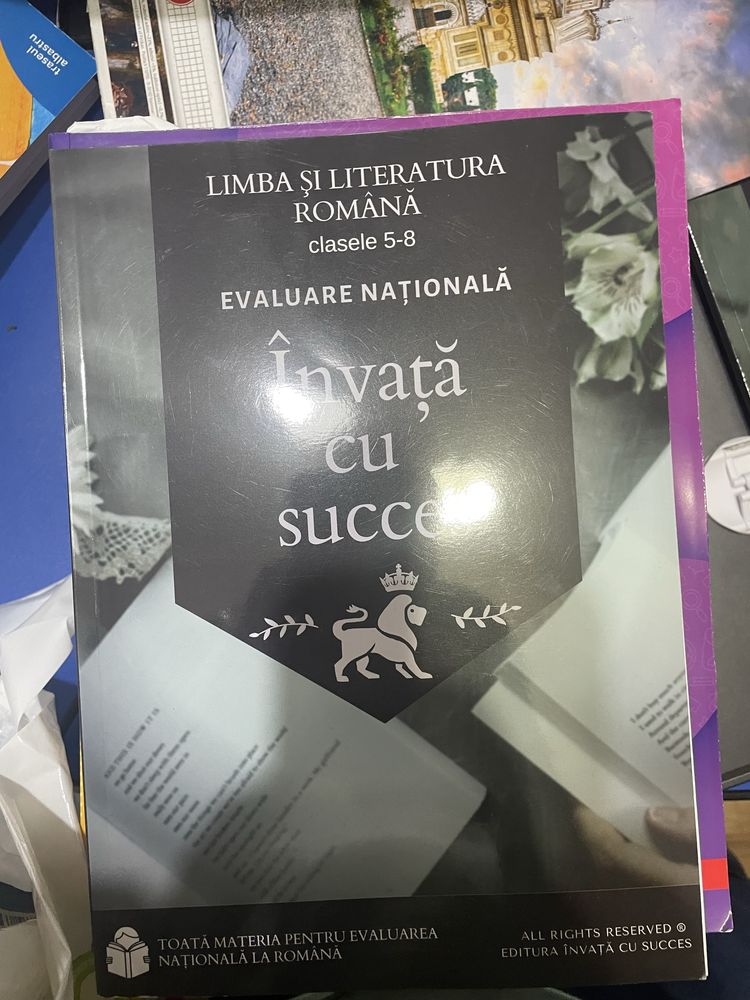 PACHET DE 11 CĂRȚI pentru Evaluarea Nationala, clasa a opta.