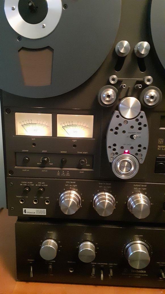 Technics 1506 Echipat magnetofon (akai revox teac)