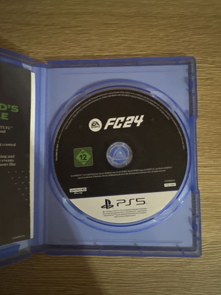 диск fc24 доя PS5