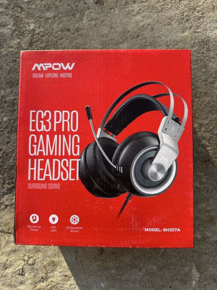 Casti Gaming Mpow EG3 Pro Gaming Headset