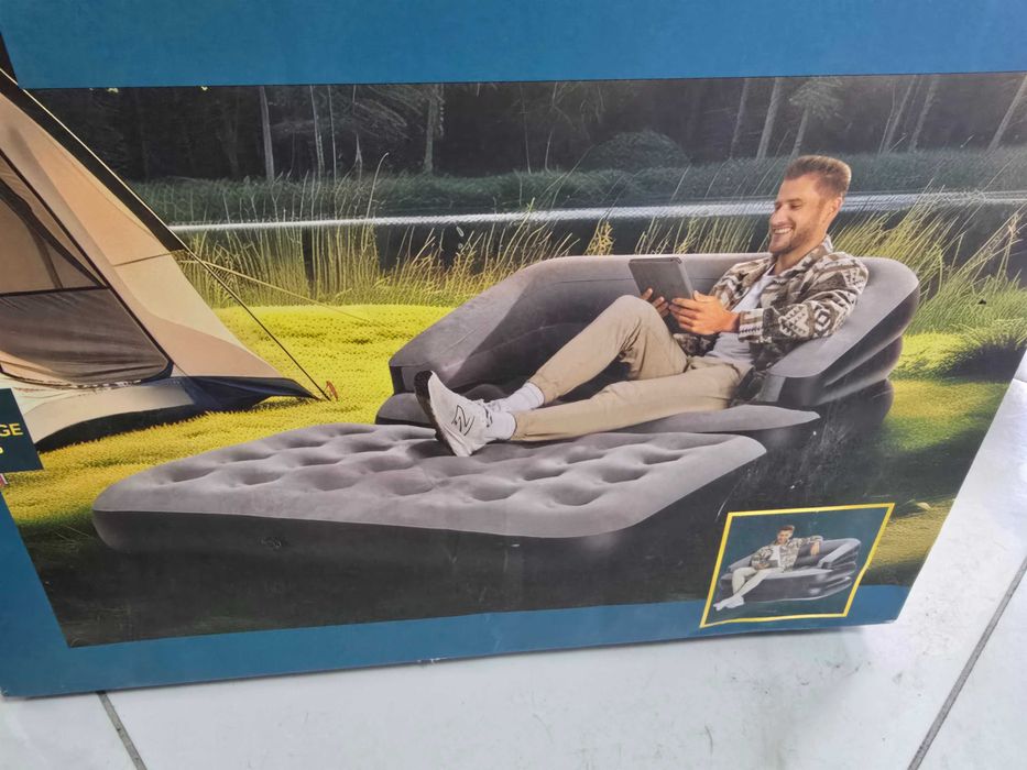 Нов надуваем диван/дюшек 198х138х62см