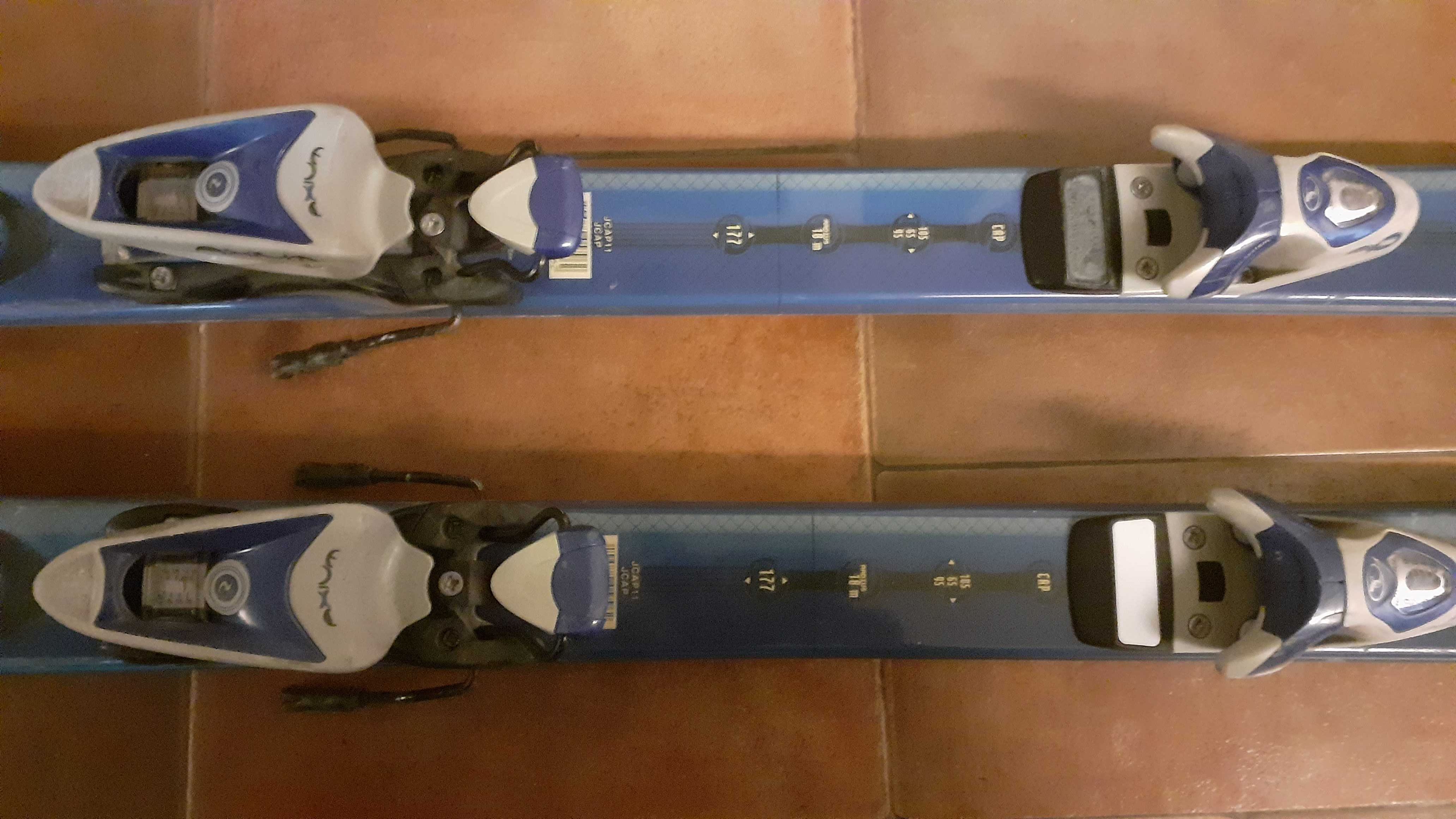 ретро антикварни ски Росиньол Rossignol CUT 10,5, дължина 177 см