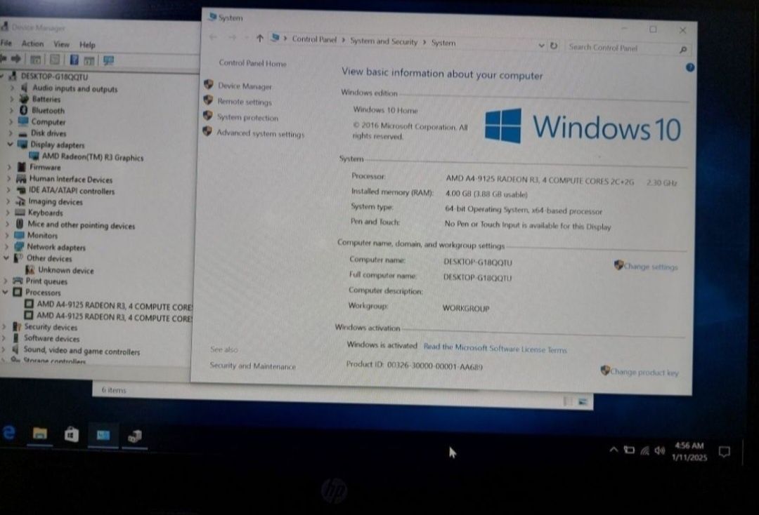 Laptop HP Pavilion DualCore