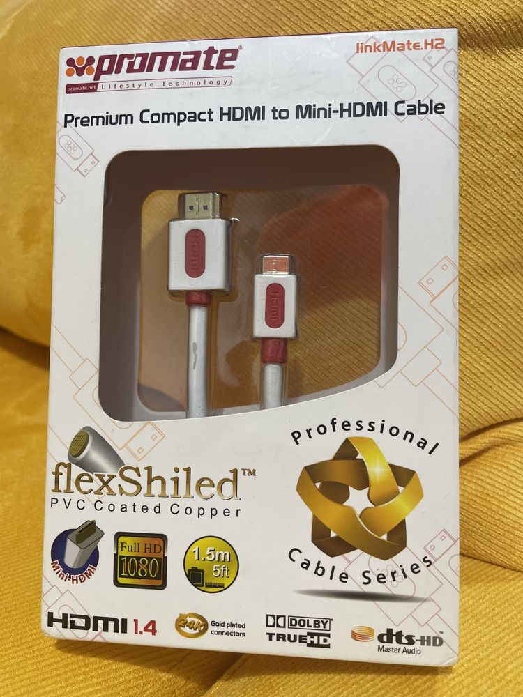 Premium Compact HDMI to Mini HDMI кабел