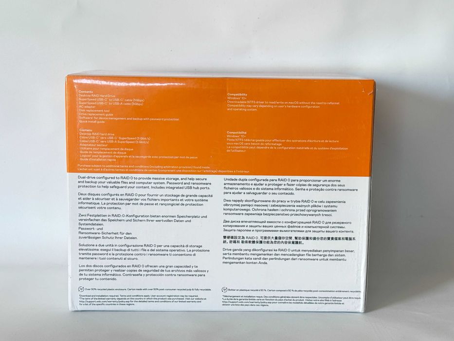Hard disk extern Western Digital EHDD 28TB WD 3.5" MY BOOK DUO BK