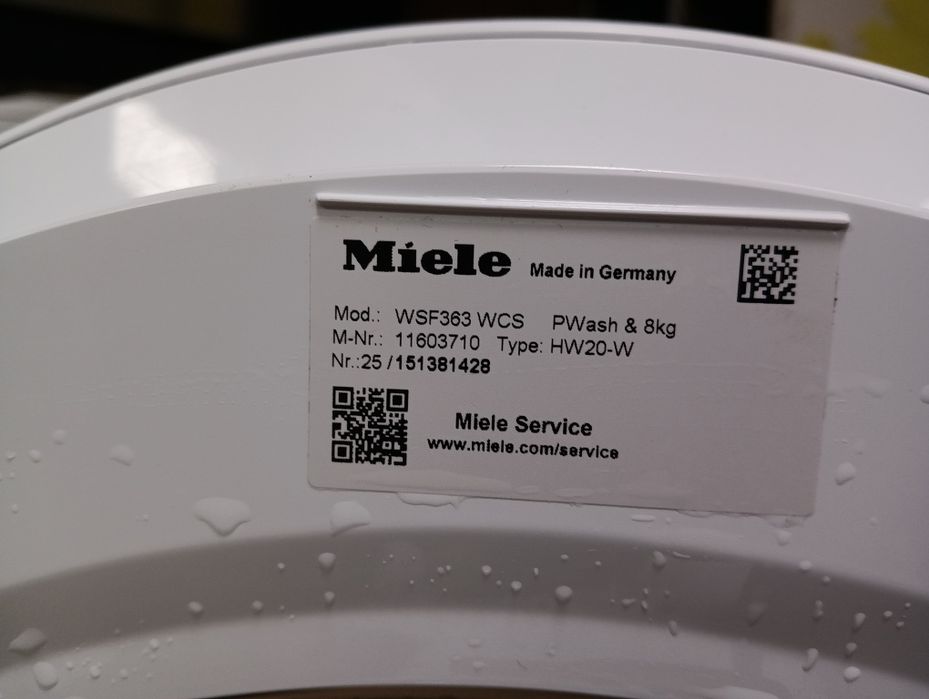 Пералня Миеле Miele W1 Modern Life A+++ 8кг Made in Germany Гаранция!