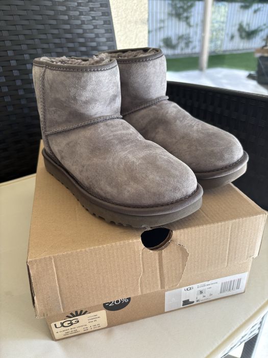 Ugg clasic mini gri
