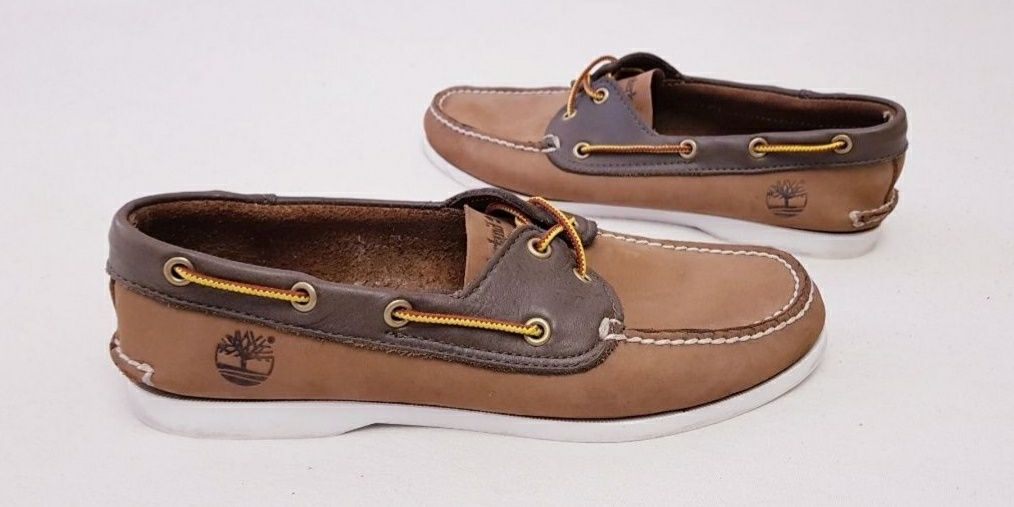 Timberland pantofi, mocasini din piele naturală, nr. 38, autentici.