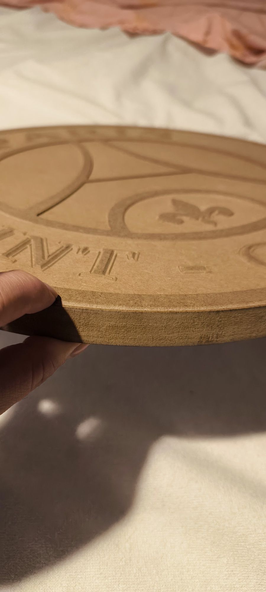 Logo PSG lemn 40 cm