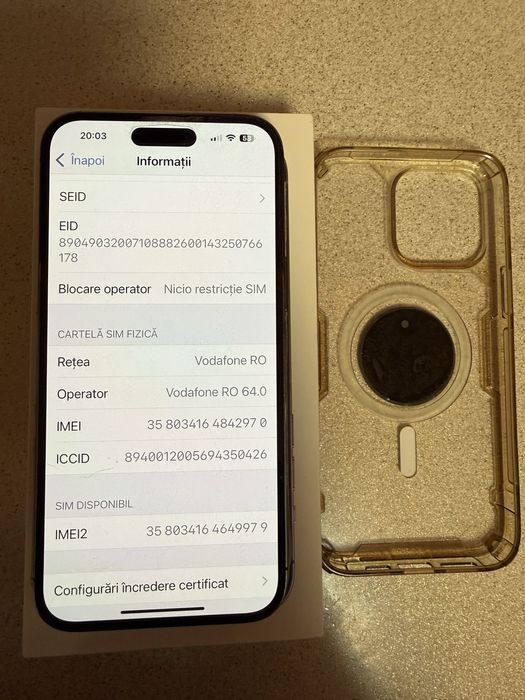 Iphone 14 Pro Max impecabil ca nou