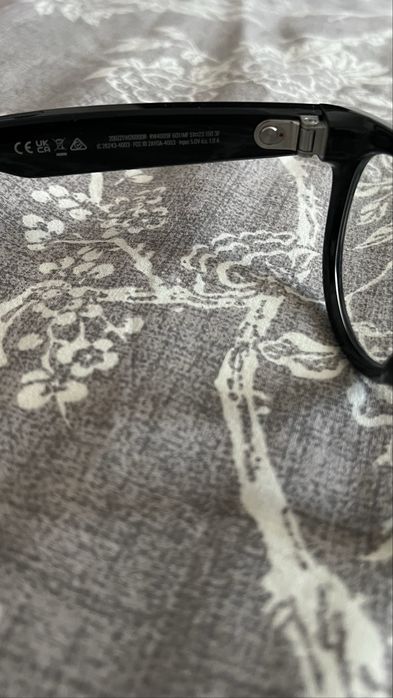 Ray-Ban Meta Headliner, negru strălucitor / transparent