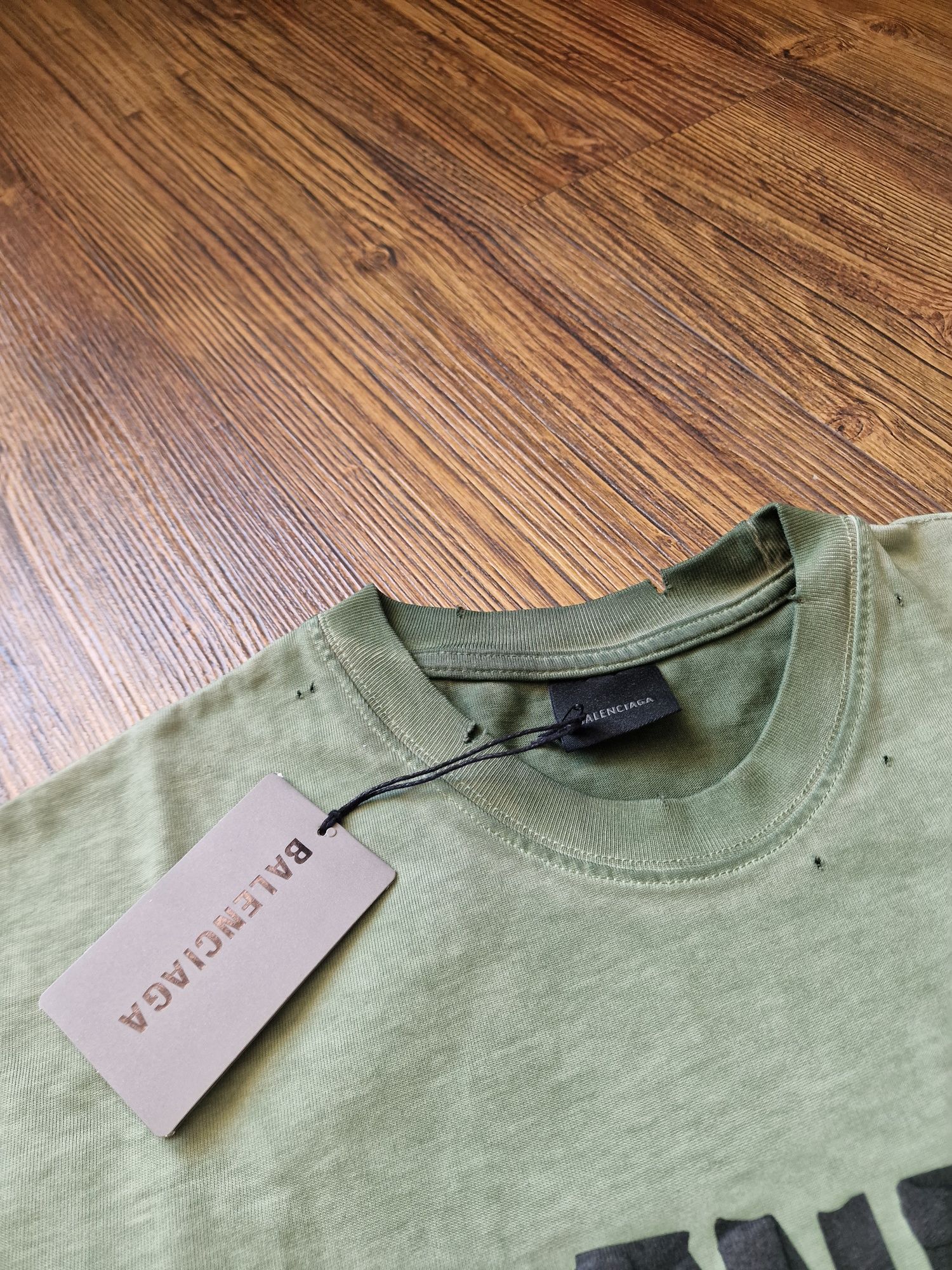 Страхотна мъжка тениска размер BALENCIAGAAA M L XL 2XL