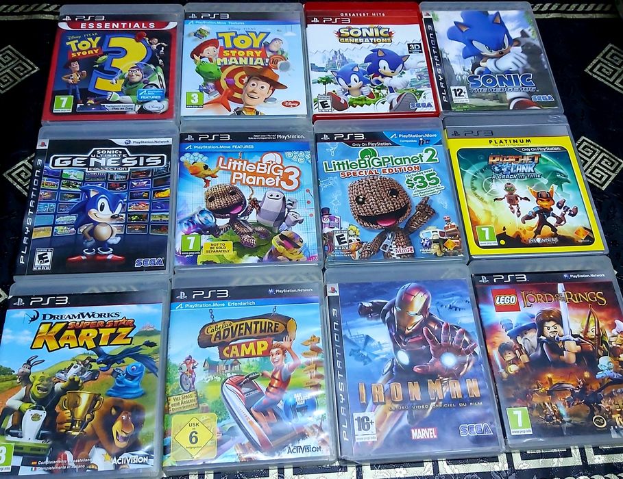 Lego/Transformers/Sonic/Ben10/Toy Story/Naruto/Dragon b/Iron M PS 3