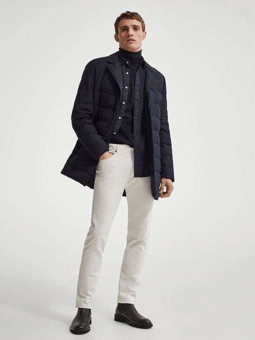 Geaca barbateasca cu puf Massimo Dutti