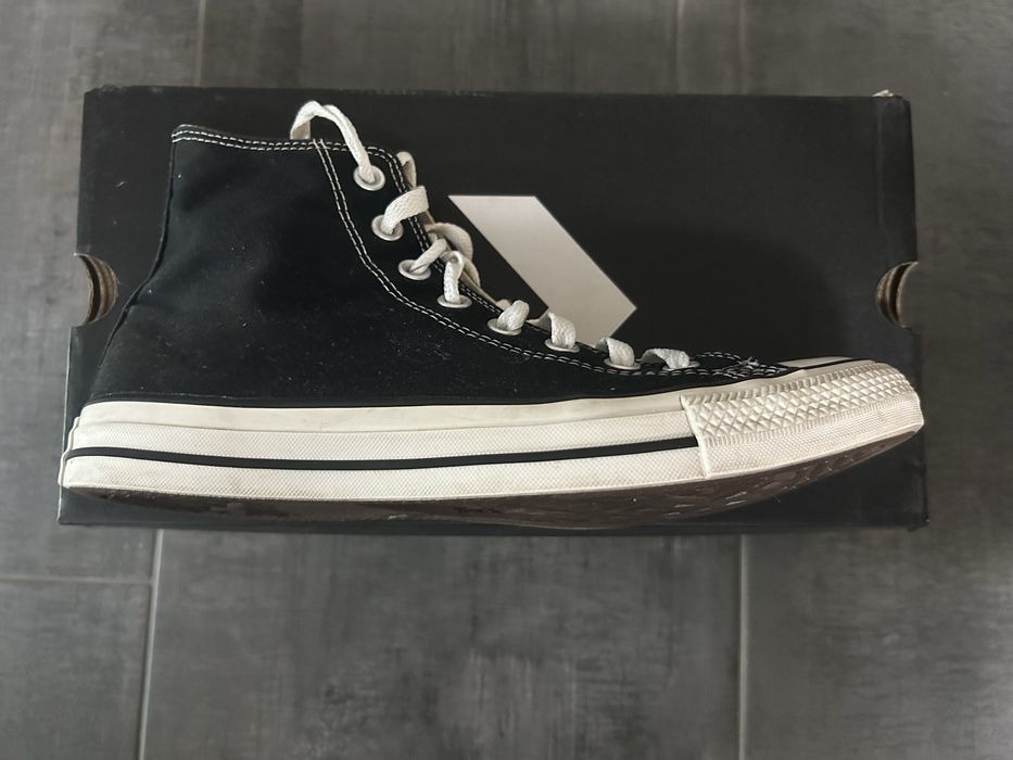 Converse Chuck Taylor all star, в черно.
