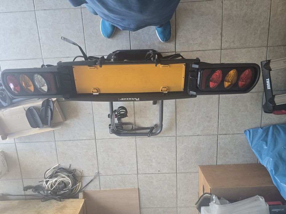 Suport Auto Peruzzo Pure Instinct 708/3 cu montare pe carligul de remo