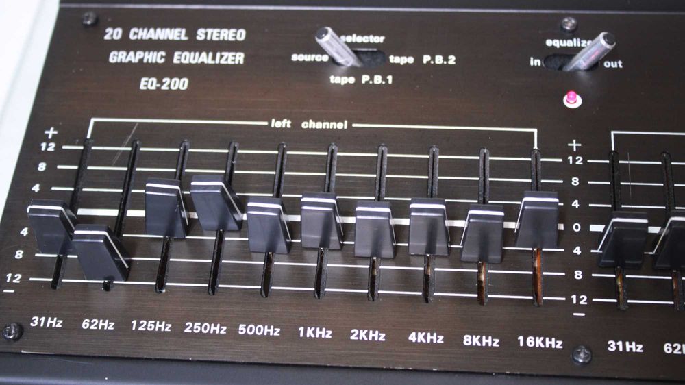 Egalizator Roelofs,2x10 benzi.