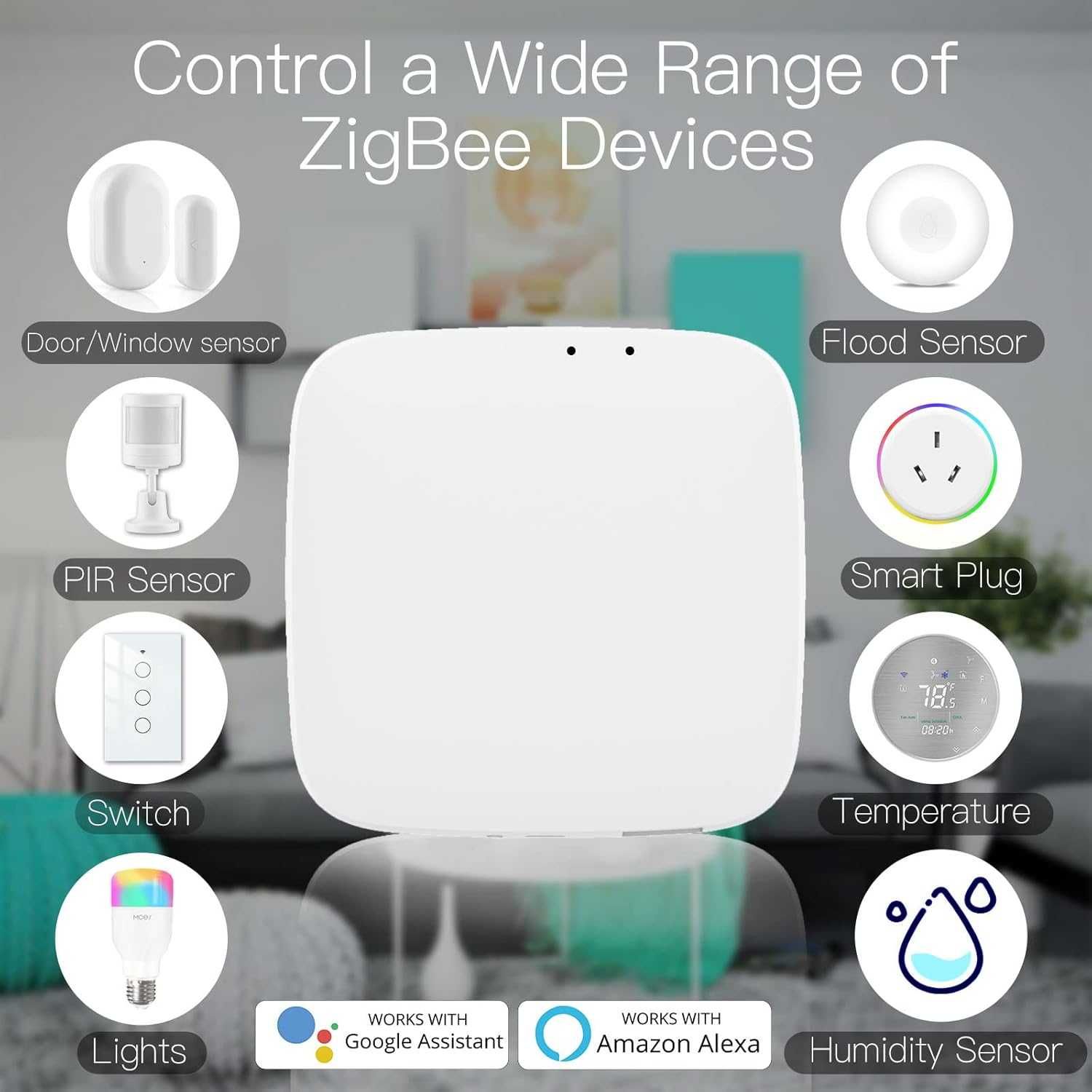 MOES Tuya ZigBee 3.0 Хъб
