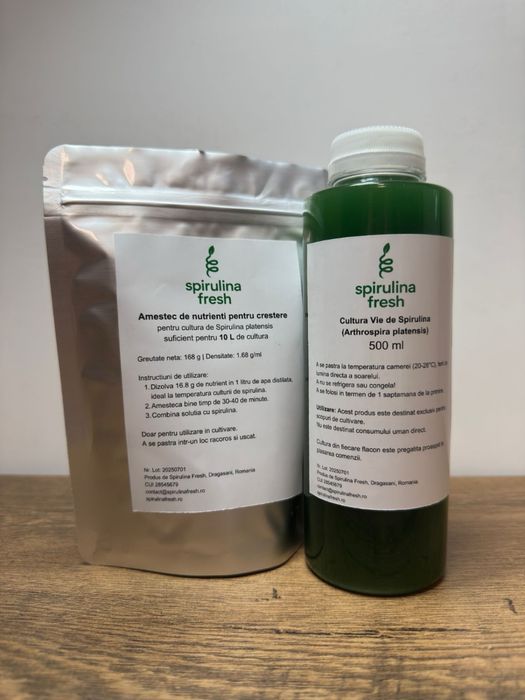 Starter Kit: Cultura de Spirulina Vie