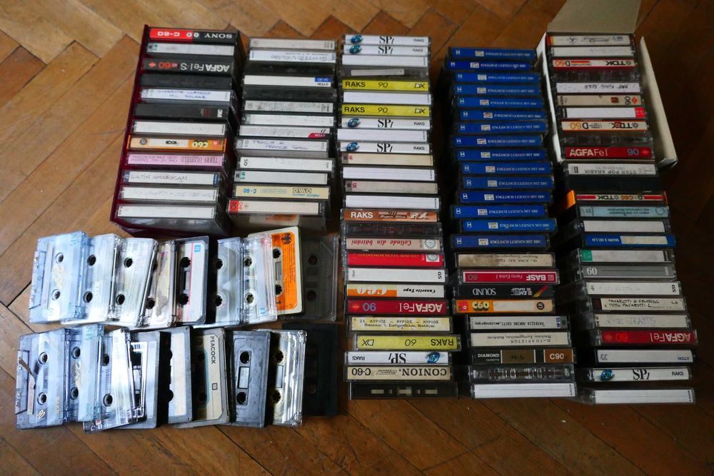 1000 Casete Audio Muzica Sony BASF AGFA ETC. Type I II Chrome IV Metal