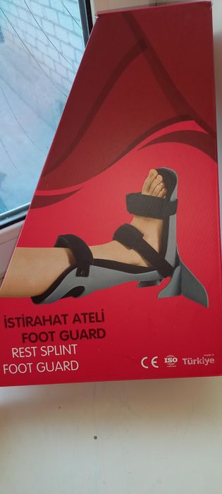 Продам ортез серый, размер 36-39