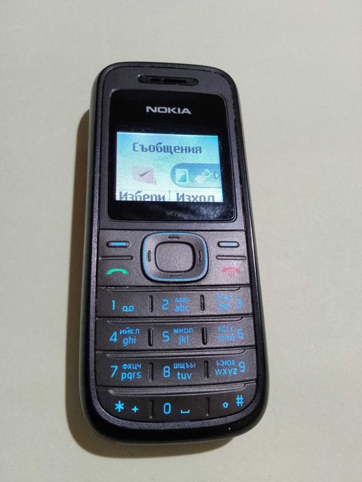 Nokia 1208 (bg меню) + кабел за зареждане