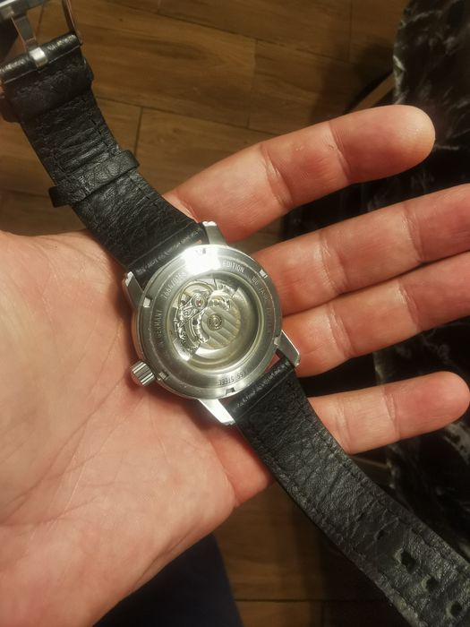Ceas Zeppelin Automatic 100 Jahre Edițion cu pulsometru servisat