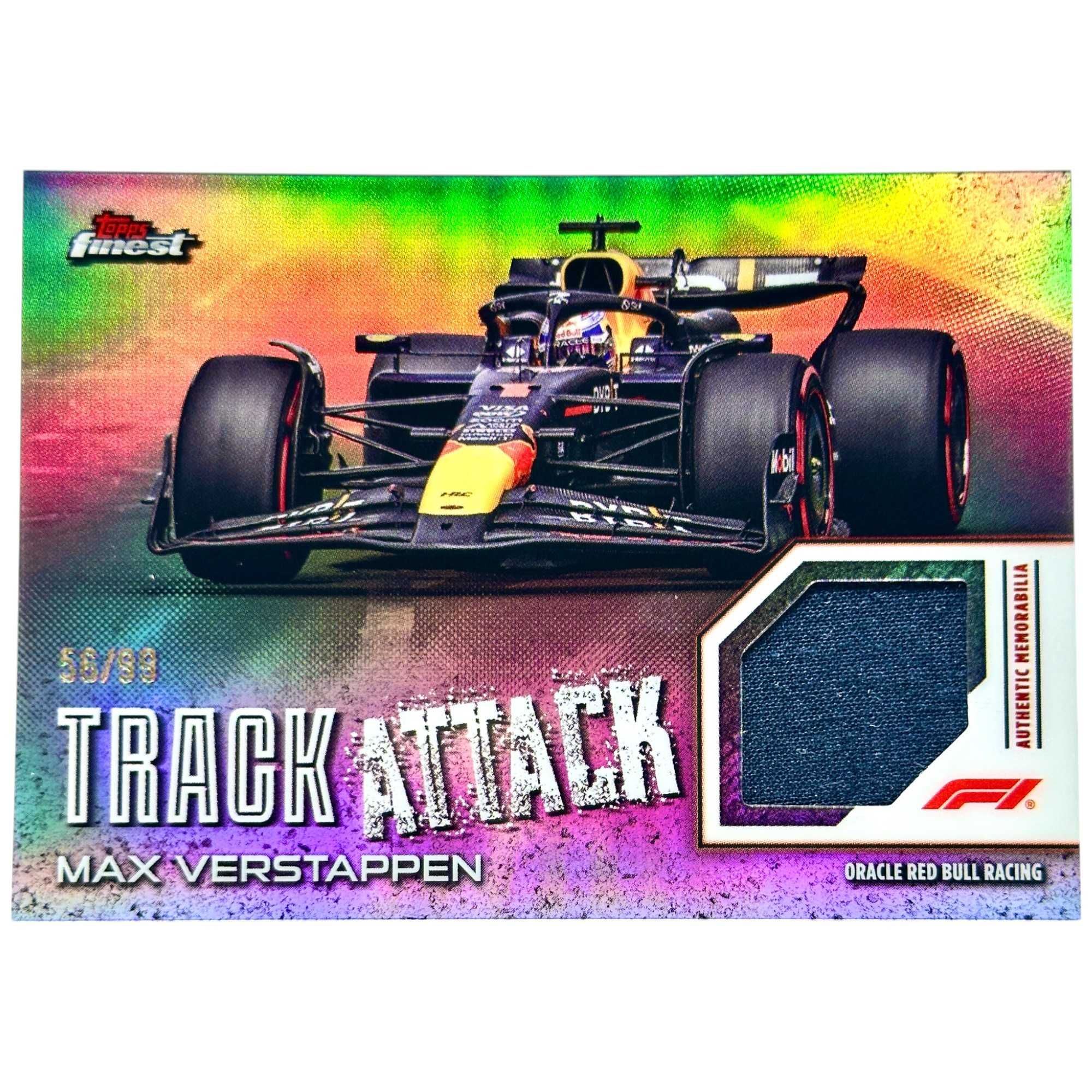 Cartonas de formua 1 Max Verstappen/99 2024 Topps RELIC Red Bull