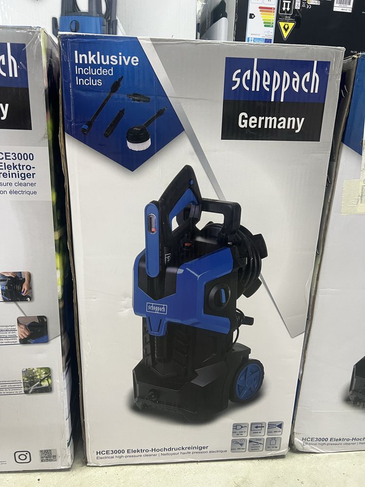 Нова Водоструйка Scheppach и IXES -110 бара,135 бара,150бара и 180бара