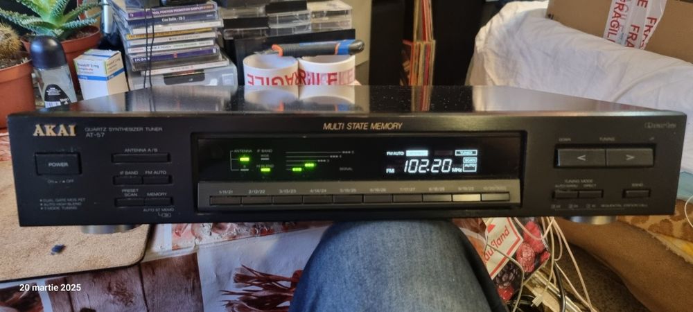 Tuner Akai at-57,Grundig T-907, Yamaha tx-580rds, Denon tu-580rd