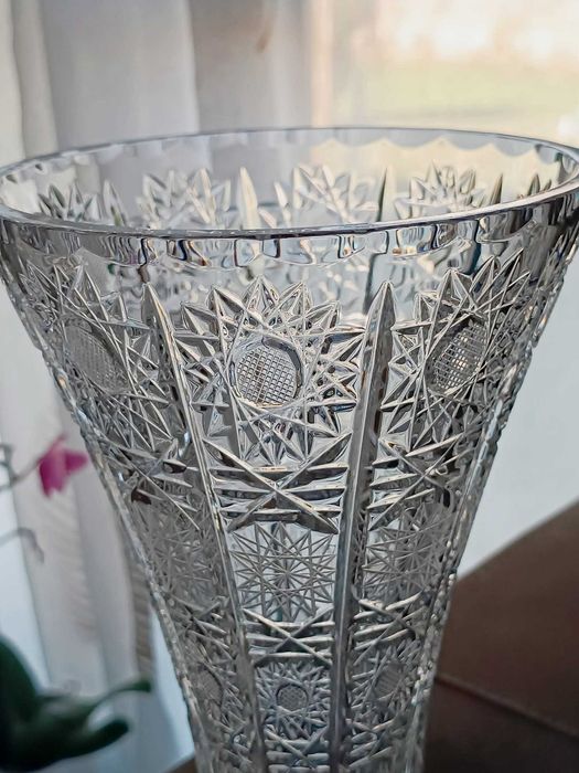 Бохемия- Кристална ваза