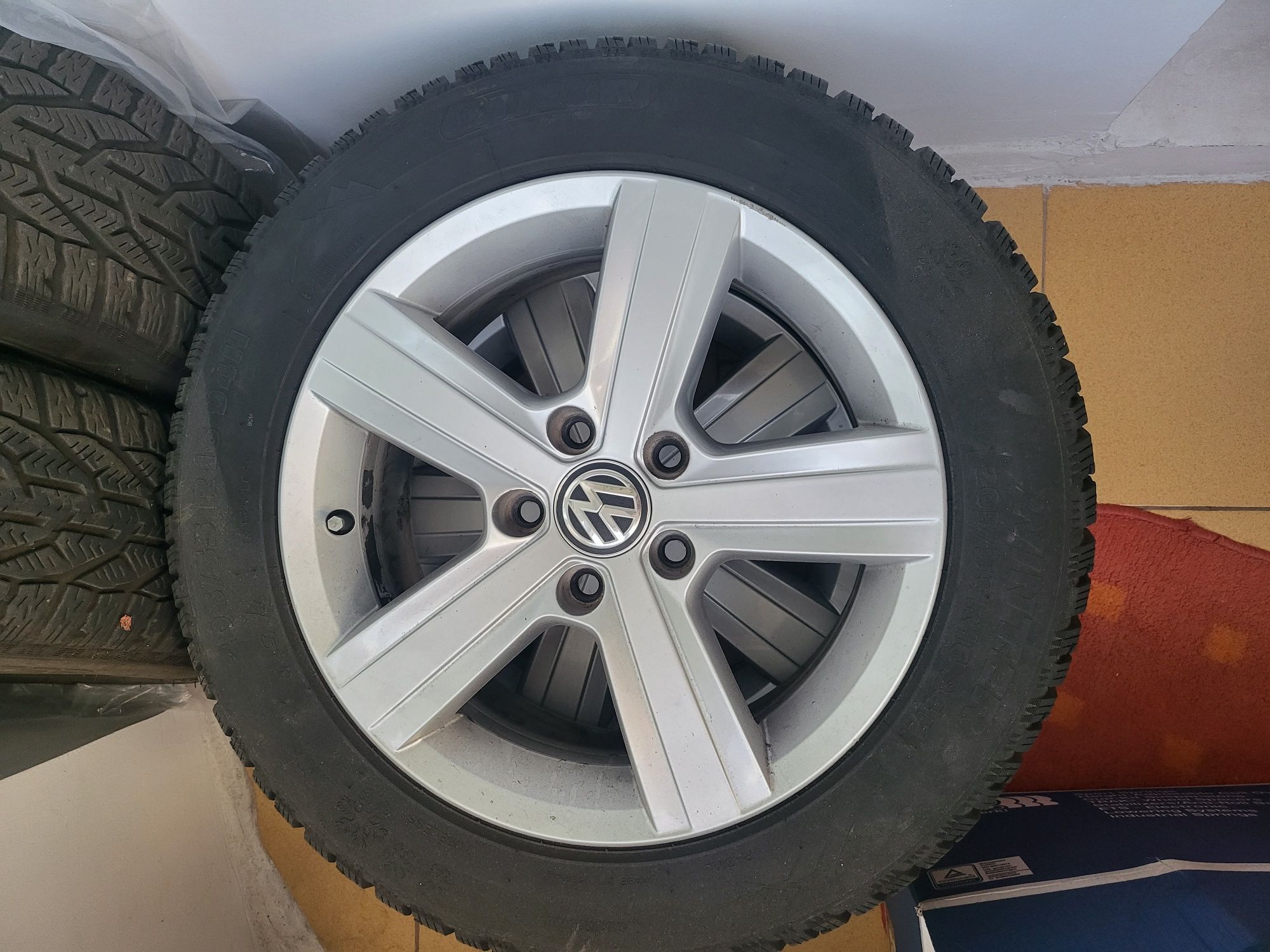 Vând jante VW 5x112 R16 205/55/R16