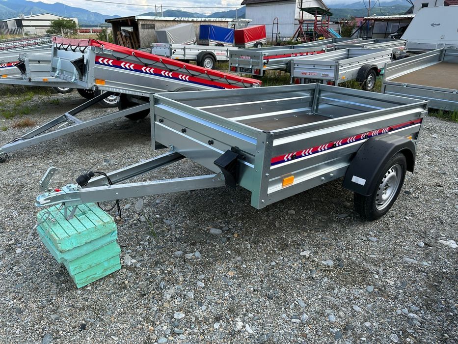 Remorcă Tractabilă cu Permis B |750 KG| Nouă, Folosită o Dată |Livrare